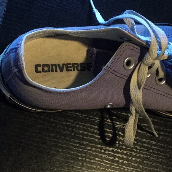 Purple Converse Sneakers - Picture 4 of 4